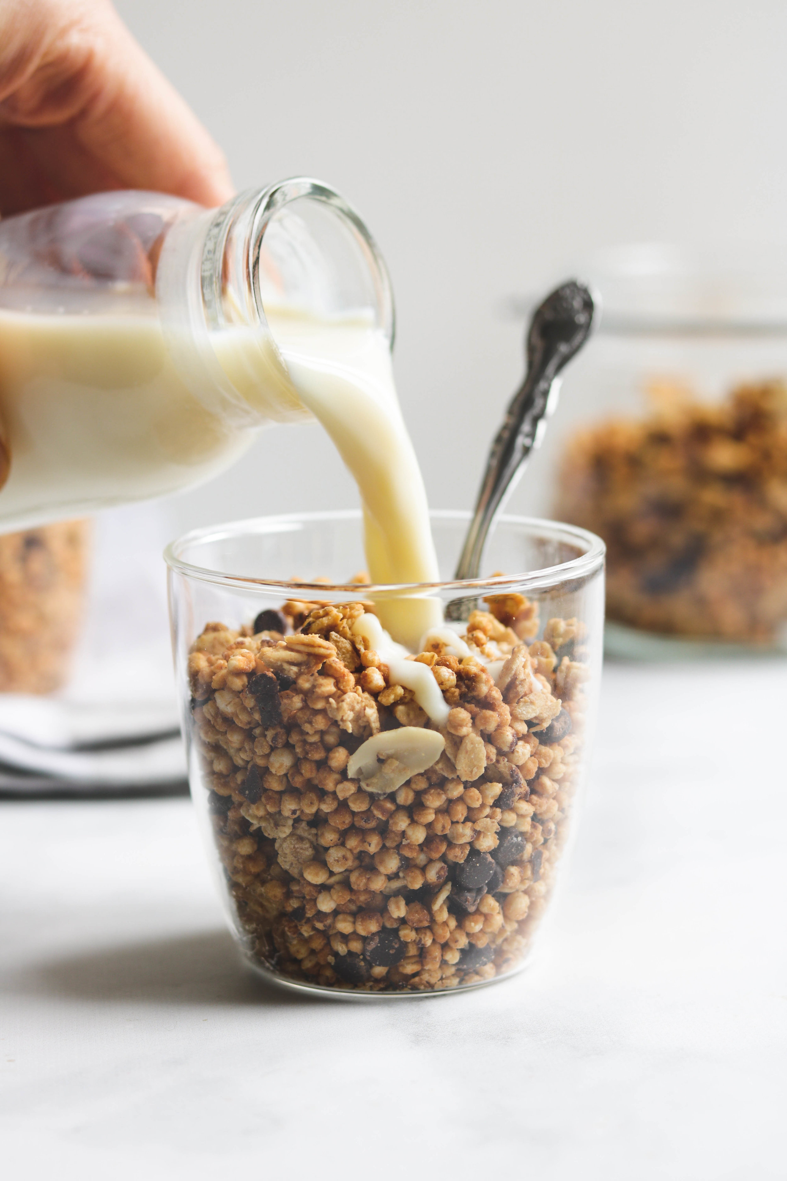 Snickers Granola (Vegan, Gluten Free &amp; Oil Free)