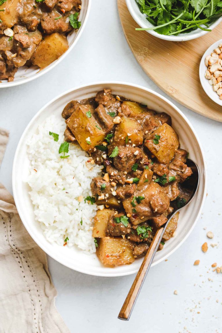 Vegan Massaman Curry Recipe - Okonomi Kitchen