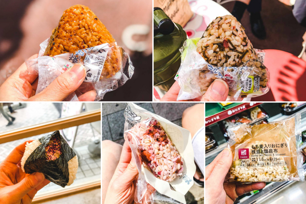 5 types of vegan onigiri sold in japan