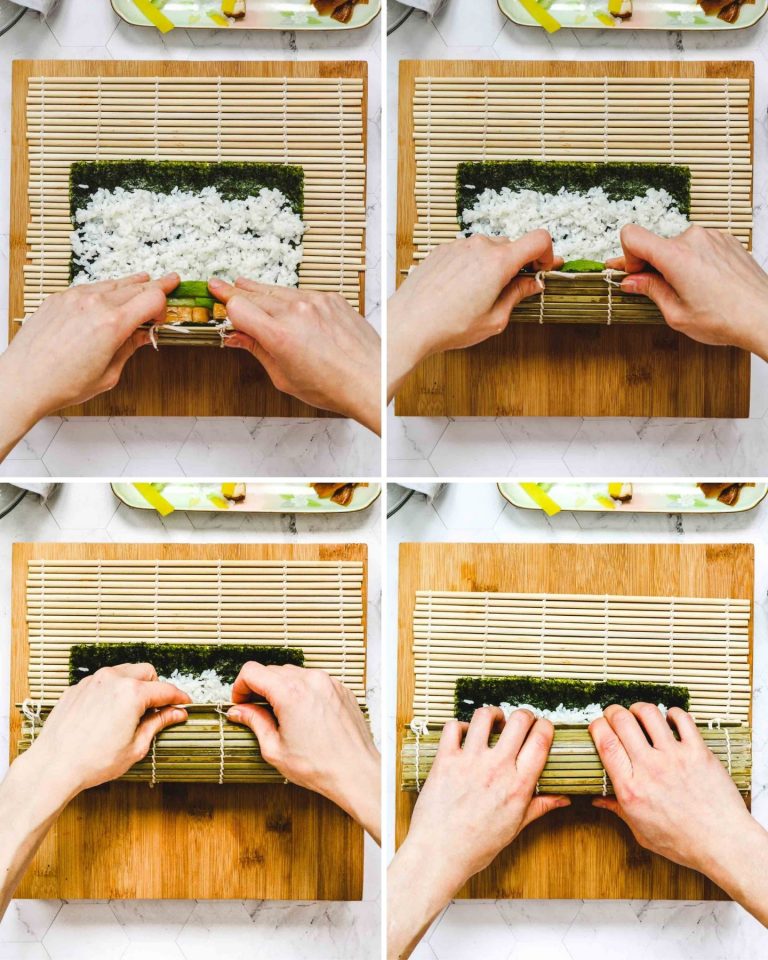 Vegan Take Away Sushi Rolls Easy Healthy Okonomi Kitchen 0803