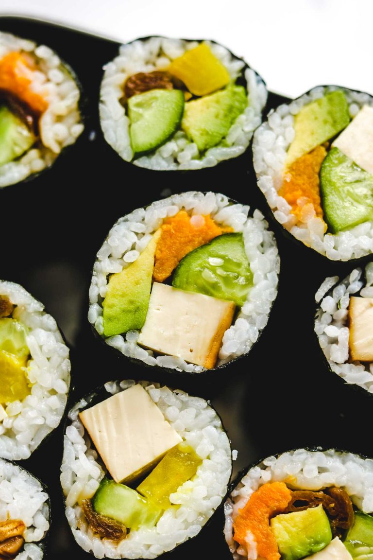 Vegan Take Away Sushi Rolls Easy Healthy Okonomi Kitchen 9109