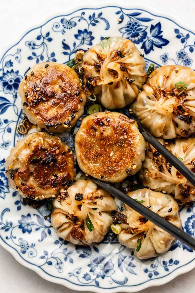 Xiao Jian Bao (Cheaters Mini Pan Fried Soup Dumplings) - Okonomi Kitchen